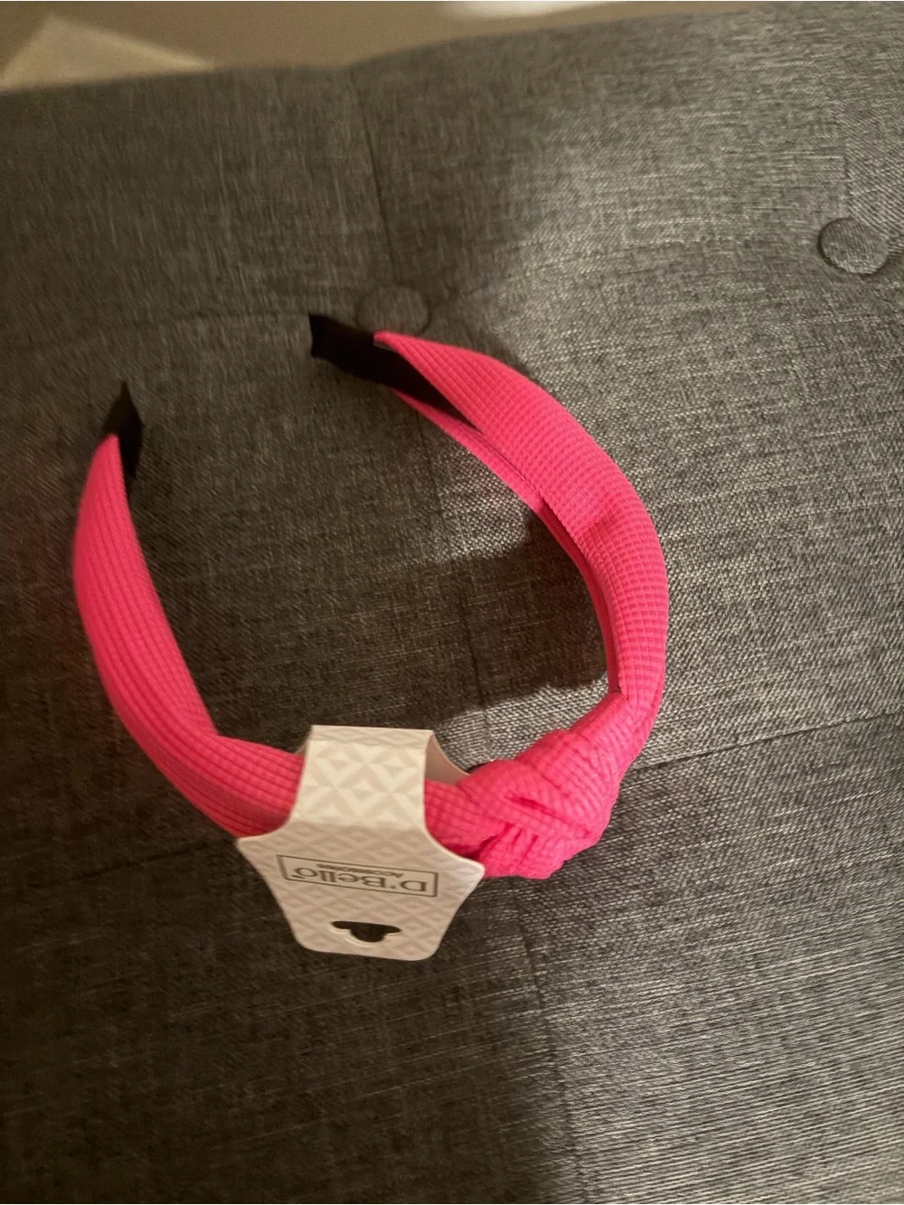 Pink Knotted Headband - Women's Fashion Accessory